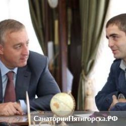 Лев Травнев встретился с победителем Олимпиады 2012