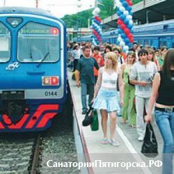 Количество рейсов электричек на КМВ будет сокращено